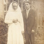 reemigrantský pár, cca 1949
